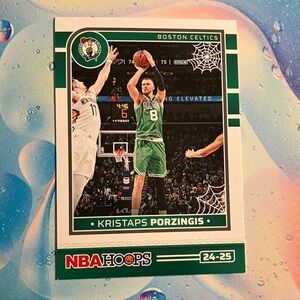 Kristaps Porzingis Boston Celtics Basketball Card (24-25) NBA